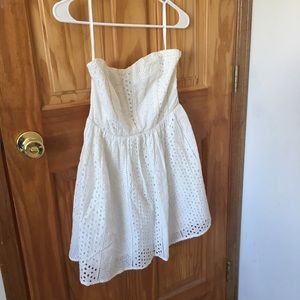 Kimchi Blue Dresses - White cotton strapless dress Kimchi Blue Dresses - White cotton strapless dress